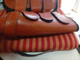 Protectores de cuero para caballo