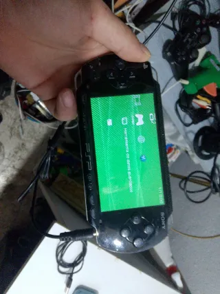 PSP 1004 Sony Negra (con tapa batería)