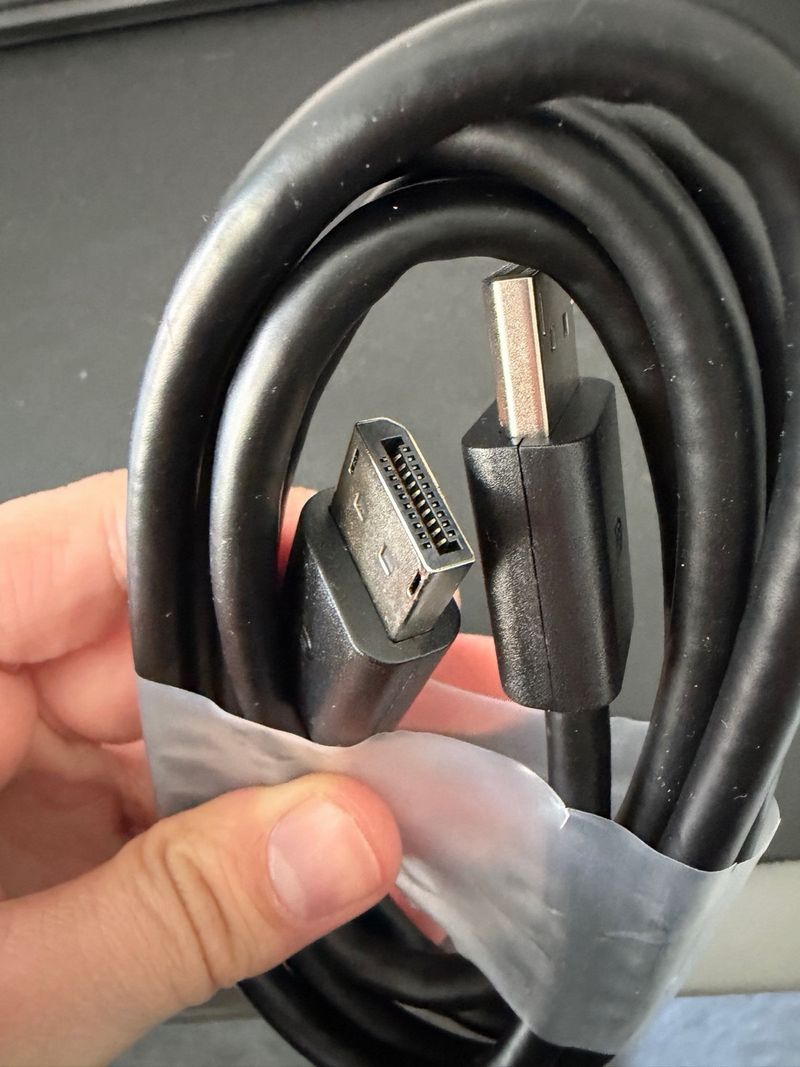 Cable DisplayPort Negro 4K afbeelding 2