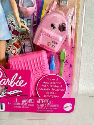 Nuovo Barbie Malibu Playset Viaggio Mattel