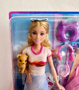 Nuovo Barbie Malibu Playset Viaggio Mattel