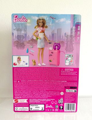 Nuovo Barbie Malibu Playset Viaggio Mattel