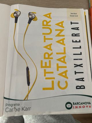 Carme Karr Batxillerat. Literatura catalana