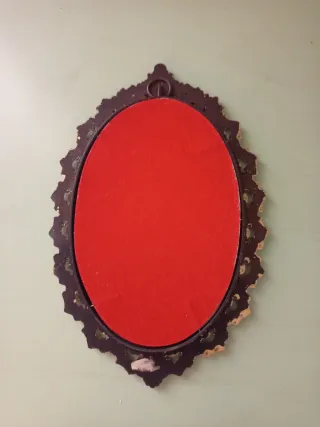 Quadro vintage con cornice dorata