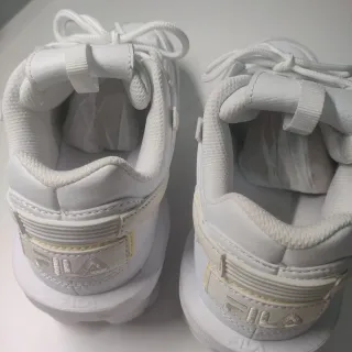 Zapatos Fila Disruptor Mujer Blancos