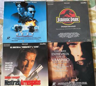 20 Películas Laser Disc Star Wars, Indiana Jon