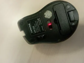 Ratón inalámbrico negro