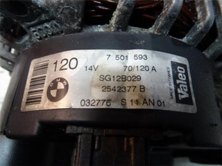 Alternador bmw sg12b029