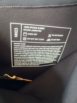 Neopreno Orca Zeal 2 Piezas Top