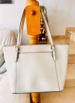 Bolso Michael Kors Piel Blanco ORIGINAL