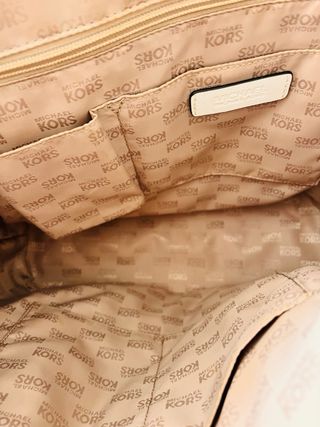 Bolso Michael Kors Piel Blanco ORIGINAL