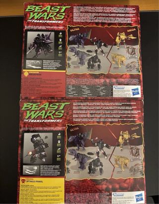 Transformers Beast Wars Megatron & Optimus Primal