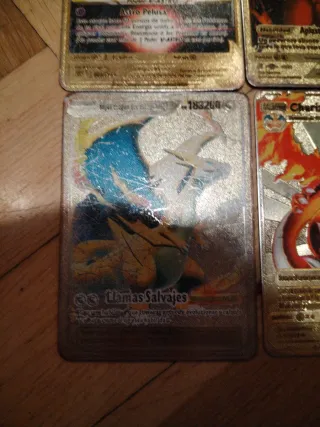 Cartas Pokémon Metal Edición Limitada