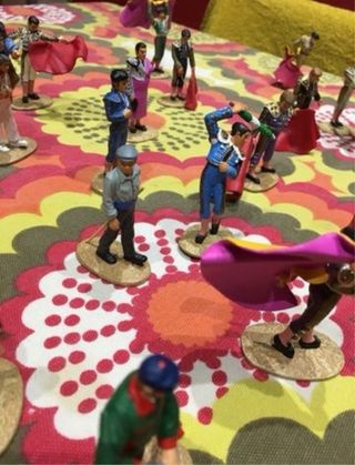 Figuras de plomo tauromaquia