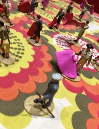 Figuras de plomo tauromaquia
