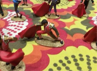 Figuras de plomo tauromaquia