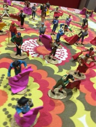 Figuras de plomo tauromaquia