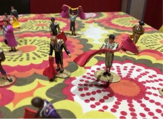 Figuras de plomo tauromaquia