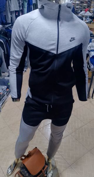 Conjunto Nike gris y negro