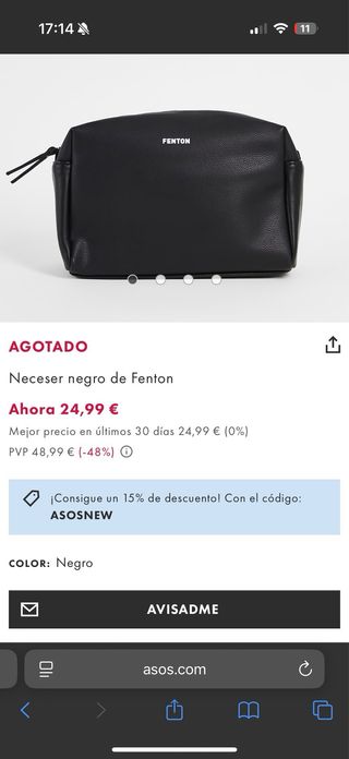 Neceser Fenton de cuero