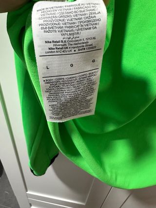 Sudadera Elche C.F. Entrenamiento Nike Verde