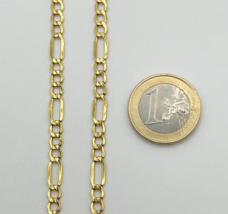 Cadena Figaro Oro 18k 8.34 gr.