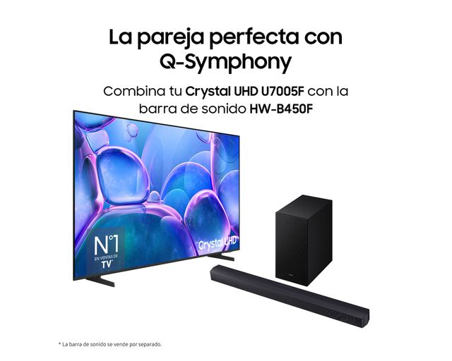 SMART TV SAMSUNG 65" CRYSTAL 4K BLUETOOTH NUEVO