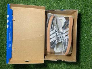 Adidas Sneakers – Samba OG Silver Metallic Cracke