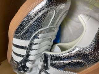 Adidas Sneakers – Samba OG Silver Metallic Cracke