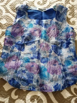 Conjunto fiesta azul y rosa