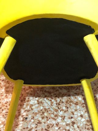 Butaca Interdesign Mostaza Terciopelo