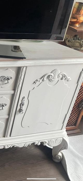 Mueble TV estilo vintage.