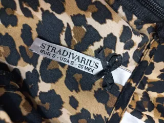 Vestido estampado animal print