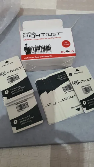 Kit Limpieza Tarjetas EVOLIS HIGH TRUST