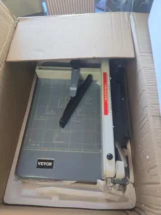 VEVOR Guillotina Cortador Papel A4 3.5cm