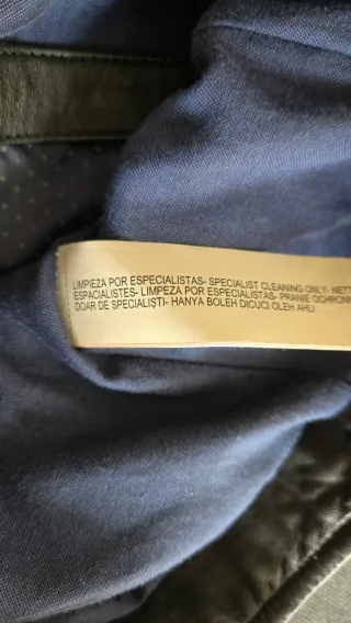 Cazadora Piel Massimo Dutti - Talla M - REESTRENO