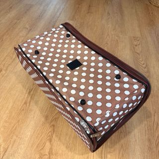 Transportín Perro/Gato Marrón y Blanco