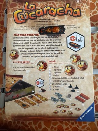 Juego de mesa La Cucaracha Ravensburger