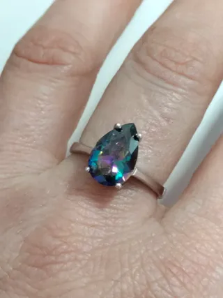 Anillo Plata Ley 925 Talla 58