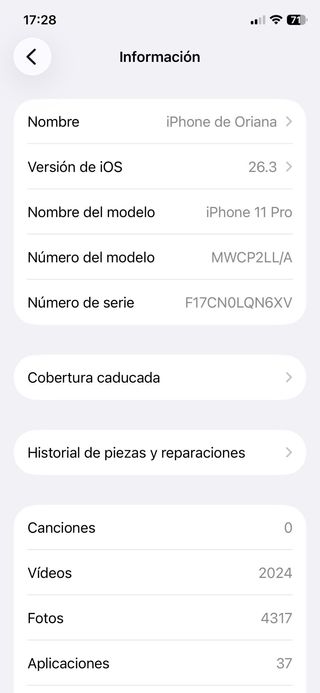 iPhone 11 Pro Dorado