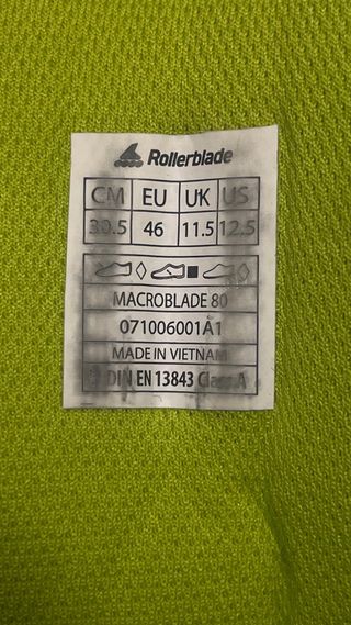 Patines Rollerblade Macroblade 80