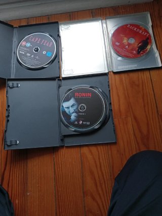 Pack de 3 películas en formato Dvd.