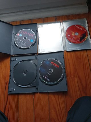 Pack de 3 películas en formato Dvd.