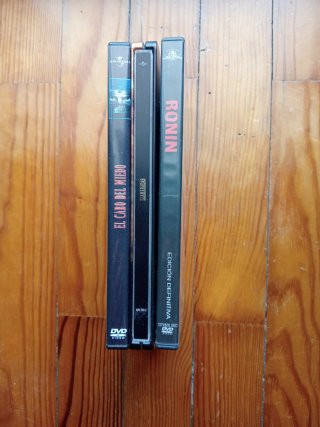 Pack de 3 películas en formato Dvd.