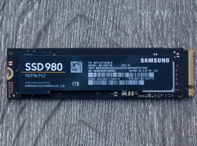 SSD Samsung 980 NVMe M.2 1TB