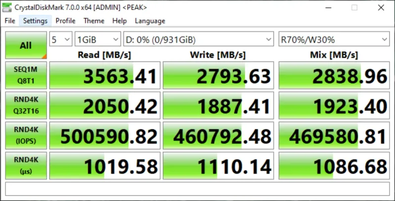 SSD Samsung 980 NVMe M.2 1TB afbeelding 3