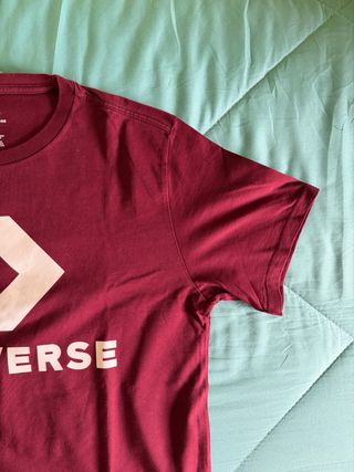 Camiseta Converse Burdeos Talla M