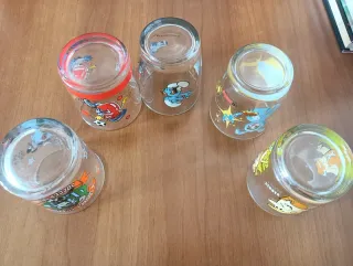 N.5 Bicchieri Nutella Vetro