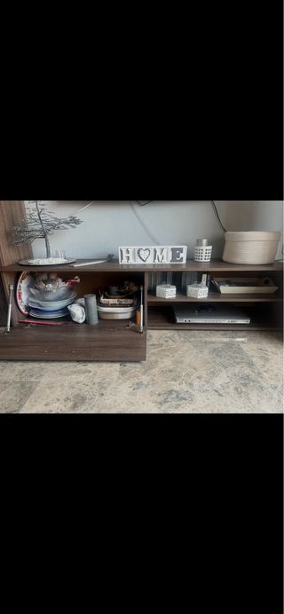 Conjunto Mueble Salón Madera