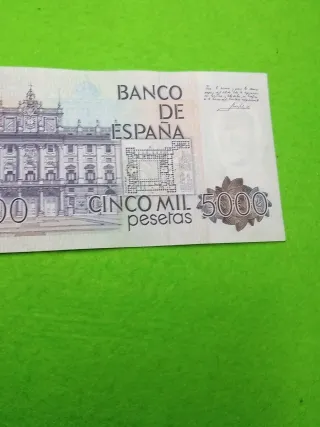 Billete 5000 Pesetas España 1979 muy bien conserva